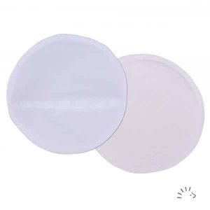 Wasbare Gevormde Zoogkompressen – Biologisch Katoen – 6 stuks – Popolini