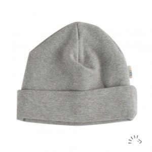 Babymutsje – Biologisch Katoen – Grijs – Popolini