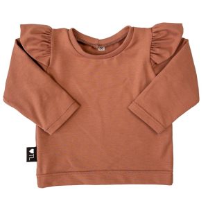 Longsleeve roze klei