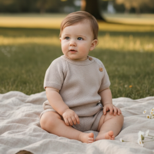 Klein baby | Knitted t-shirt