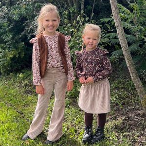 Gilet donkerbruin donker bruin (teddy)