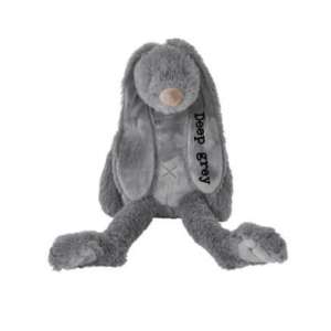 Tiny Deep Grey Rabbit Richie