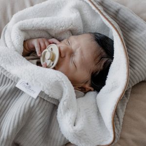 Wikkeldoek grijs bruin