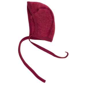 Strikmutsje wolfleece Jaspis rood