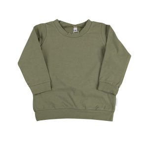 Biologisch shirt olijf