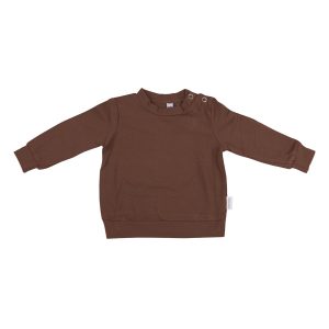 Biologisch babyshirt bruin