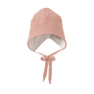 Strikmutsje gekookte wol rose