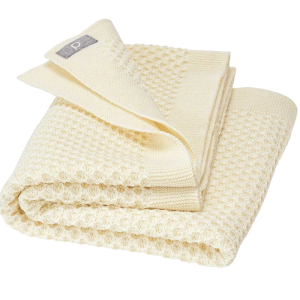 Disana | wollen baby deken honeycomb naturel