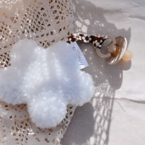 Speendoekje daisy teddy Brown