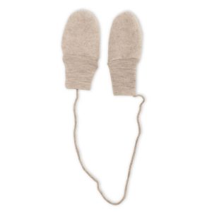 Wantjes wolfleece zand