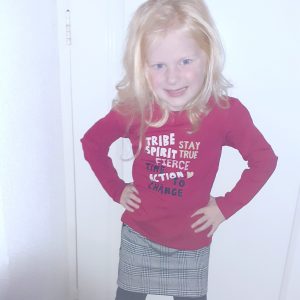 Set sweater + rokje Rumble