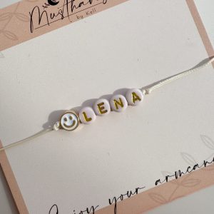 Armband smiley Lena