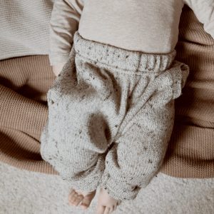 Joha | Wollen broekje beige