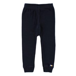 Wollen legging – Blauw