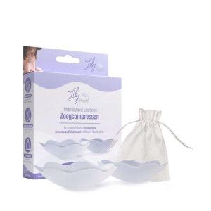 Siliconen Zoogkompressen – 2 stuks – LilyPadz