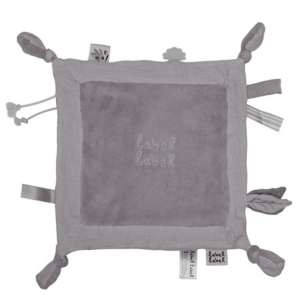 Knuffeldoekje Lichtgrijs – Label Label