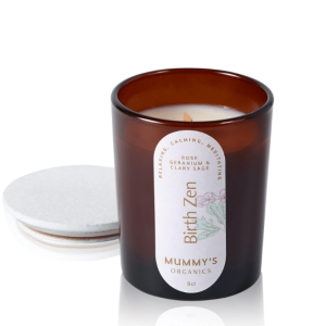 Birth Zen Candle – Geurkaars Voor Je Bevalling – Mummy’s Organics