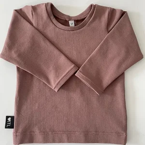 Longsleeve oud mauve