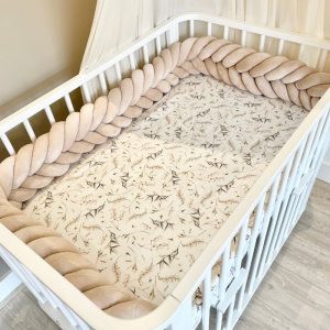 Vlechtbumper velvet nude