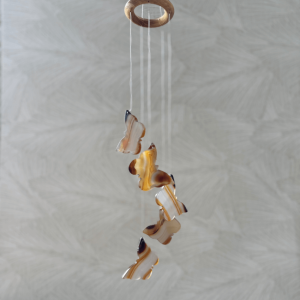 Agaat mobiel hanger vlinder