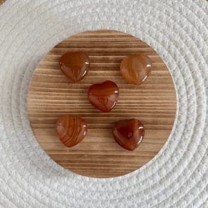 Carneool hartje (3cm)
