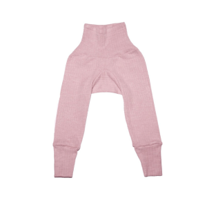 Broekje wol zijde katoen Roze