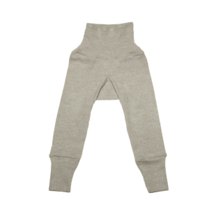 Broekje wol zijde katoen grijs