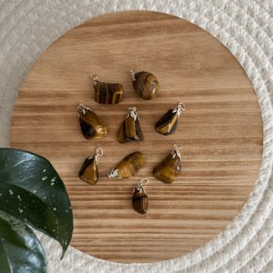 Tijgeroog edelsteen hanger – Kracht & Bescherming