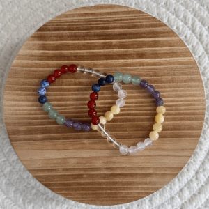Chakra kogelarmband 6mm kind