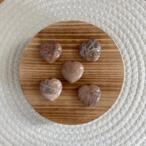 Maansteen Hartje (3cm)