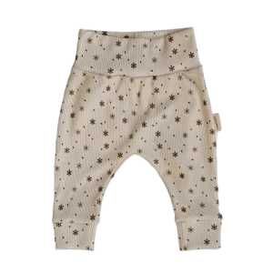 Broekje bloem naturel