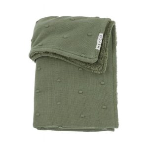 Babydeken knots Forrest Green