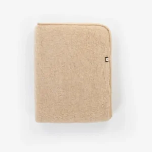 Kico label 100% merino wollen deken beige