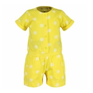Jumpsuit yellow dots