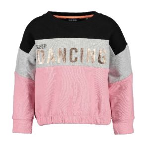 Girl sweater happy dancing