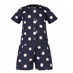 Jumpsuit blue dots