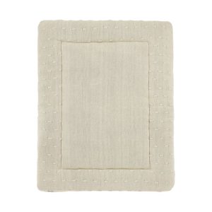 Meyco boxkleed soft sand rechthoek