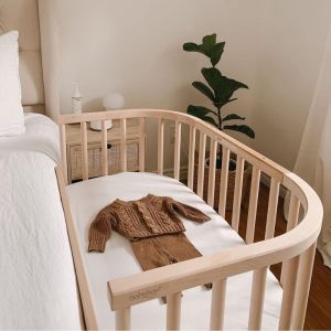 Co-sleeper wieg naturel