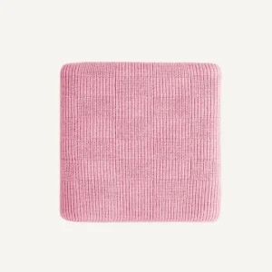 Hvid ivy deken cotton candy