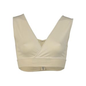 Voedingsbh zonder sluiting katoen ecru