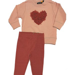 Set girl roze heart