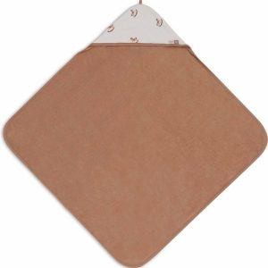 Jollein – Badcape 75x75cm – Baby Handdoek met Badcape, Omslagdoek, Badponcho – Nostalgic Ride