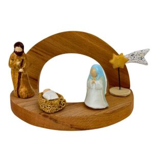 Kerststal set deluxe stekers