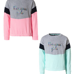 Sweater roze / mint groen