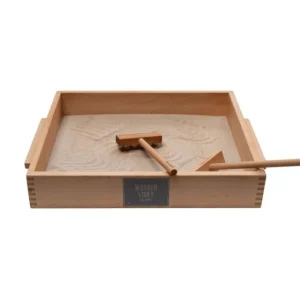 Wooden story Montessori zandbak groot