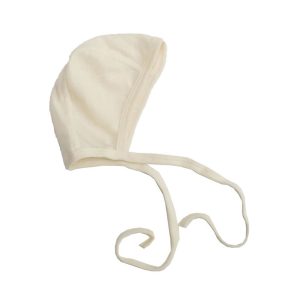 Strikmutsje wol zijde natuur