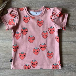 Shirt aardbei (french terry)