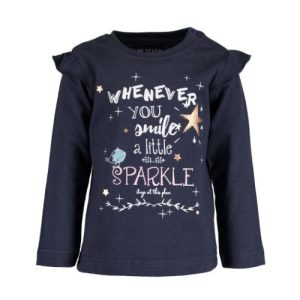 T-shirt princess blauw