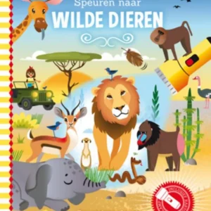 Zaklampboek | Speuren naar wilde dieren